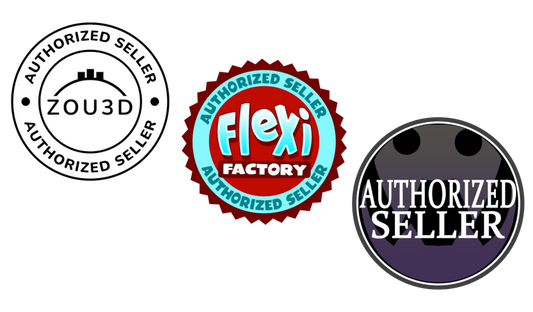 Celebrating Our Authorized Partnerships with Flexi Factory, ZOU3D, and Cinderwing3D