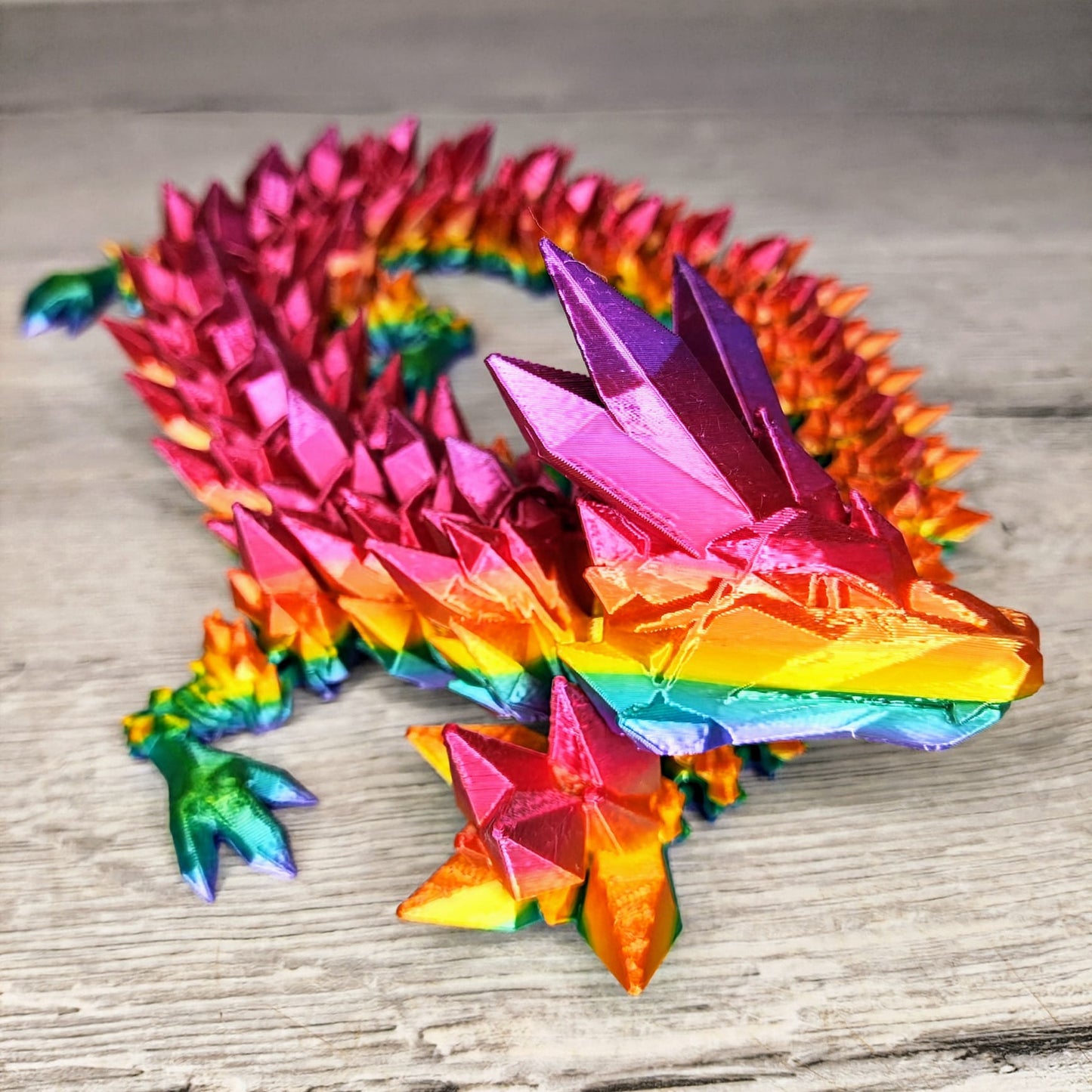 Crystal Dragon – 3D Printed Fantasy Collectible
