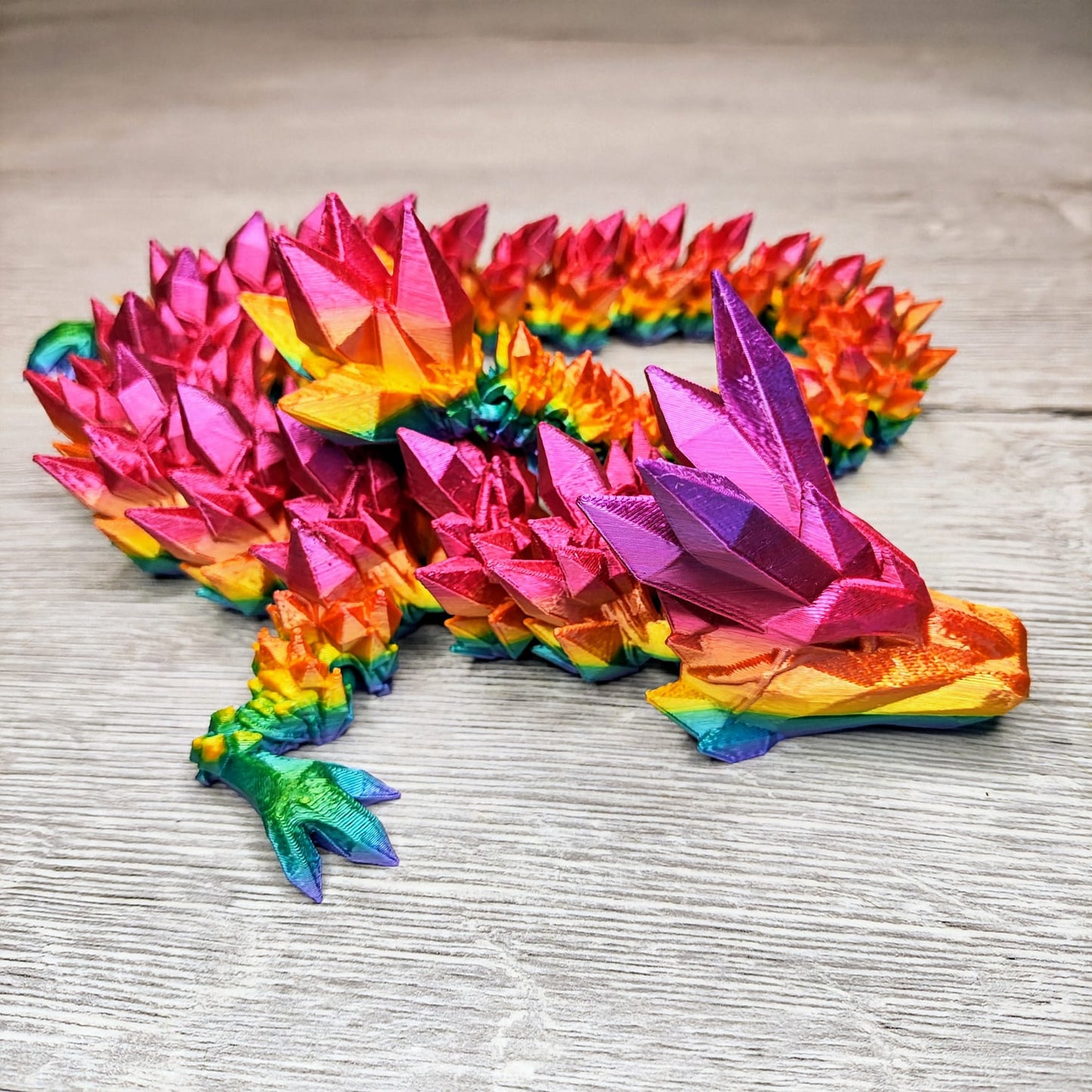 Crystal Dragon – 3D Printed Fantasy Collectible