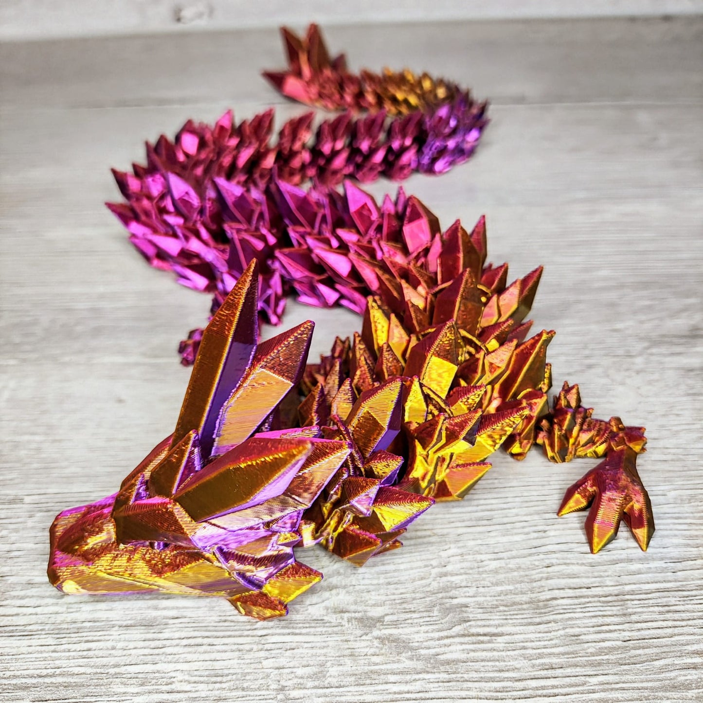 Crystal Dragon – 3D Printed Fantasy Collectible