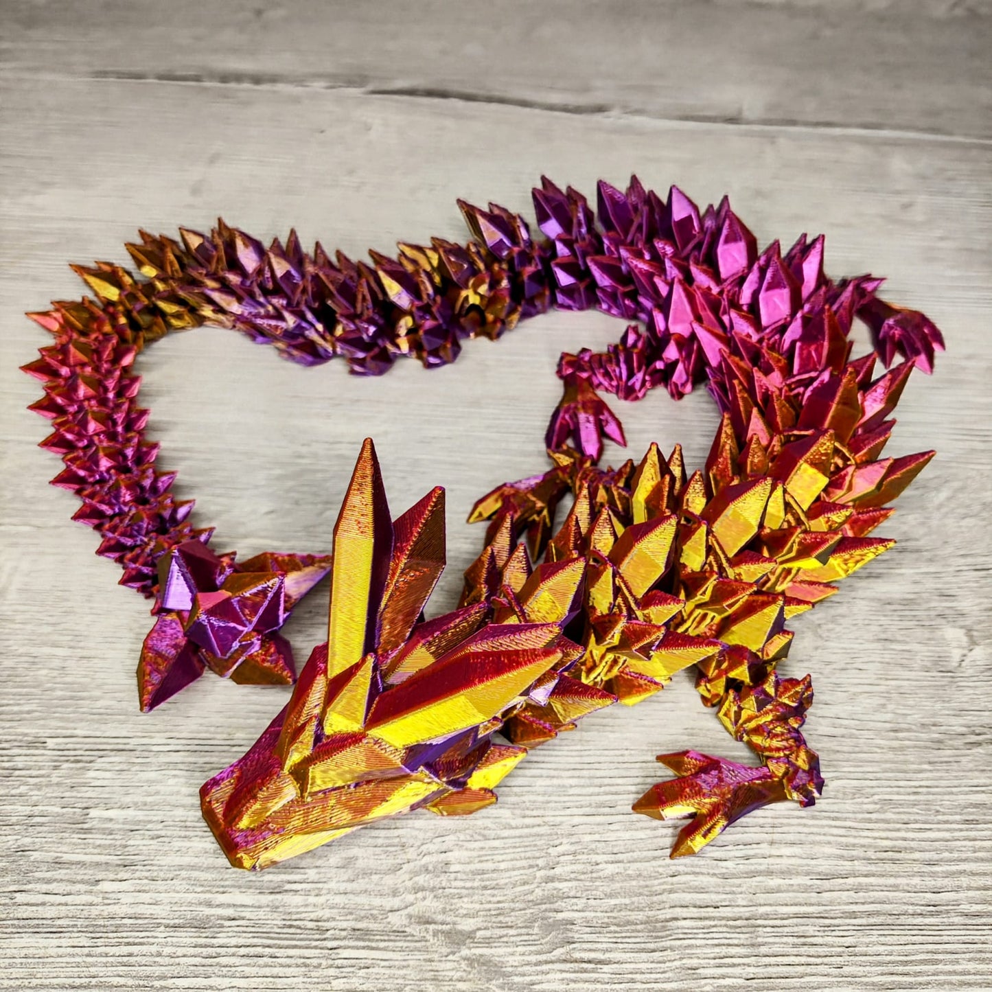 Crystal Dragon – 3D Printed Fantasy Collectible