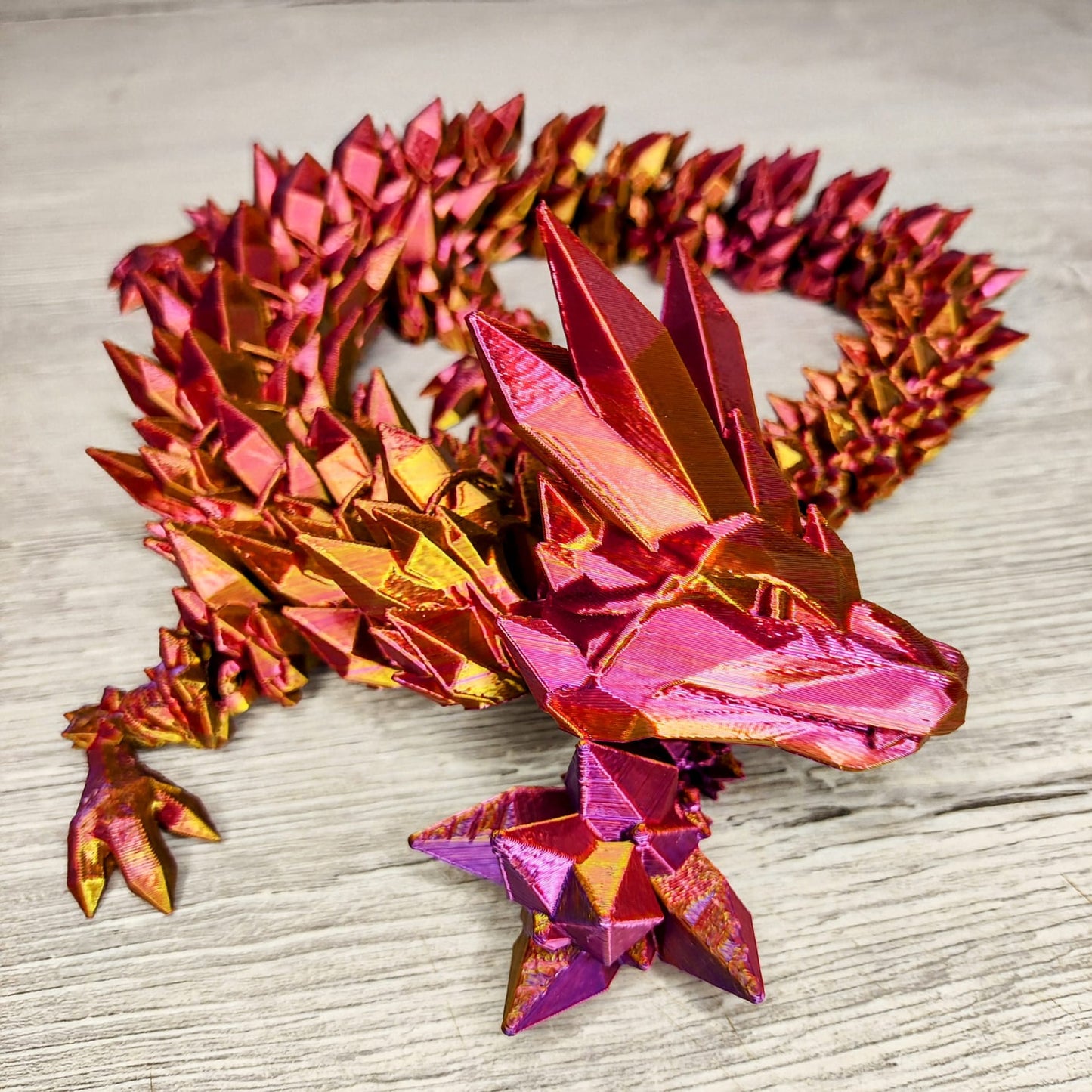 Crystal Dragon – 3D Printed Fantasy Collectible