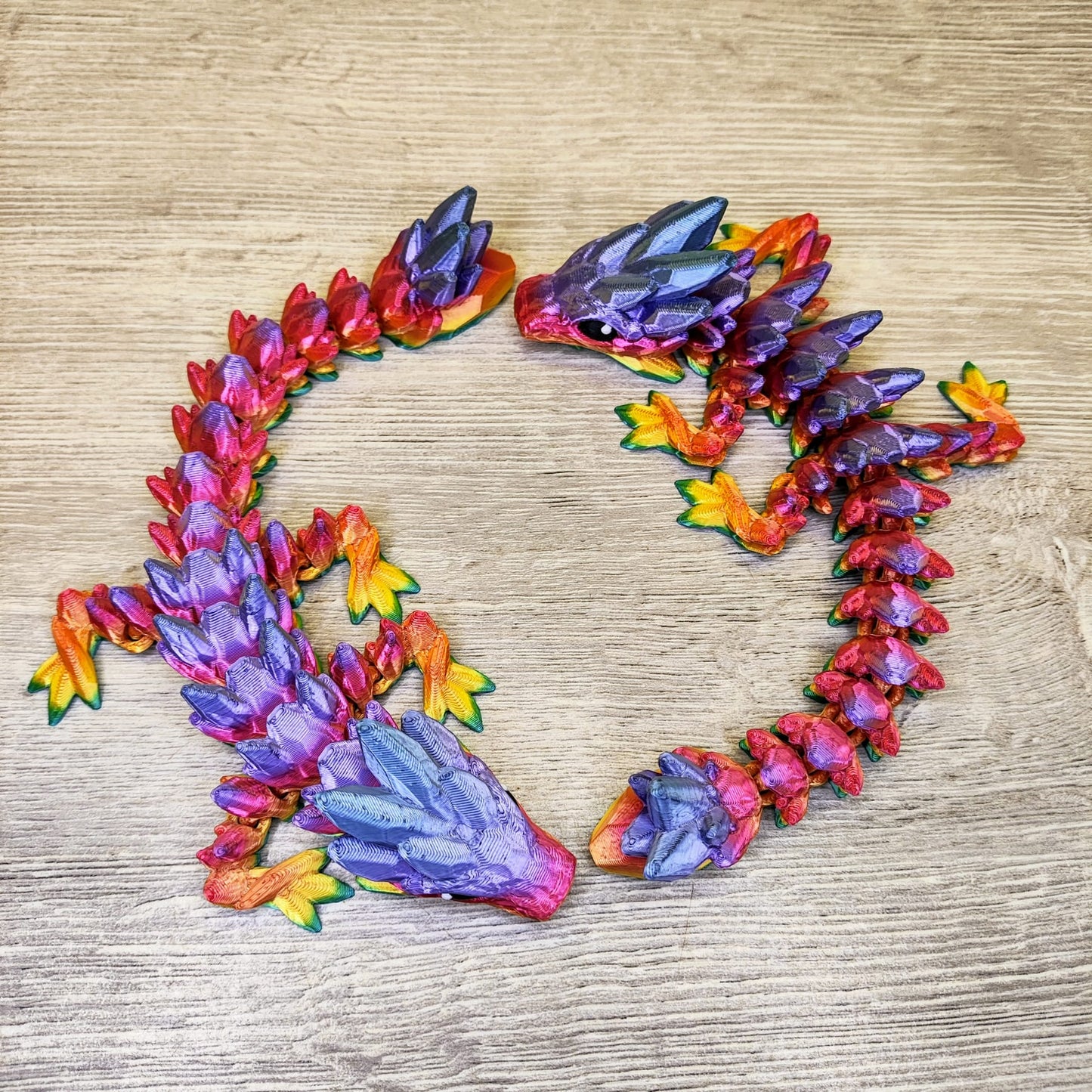 Gemstone Baby Dragon – 3D Printed Fantasy Collectible