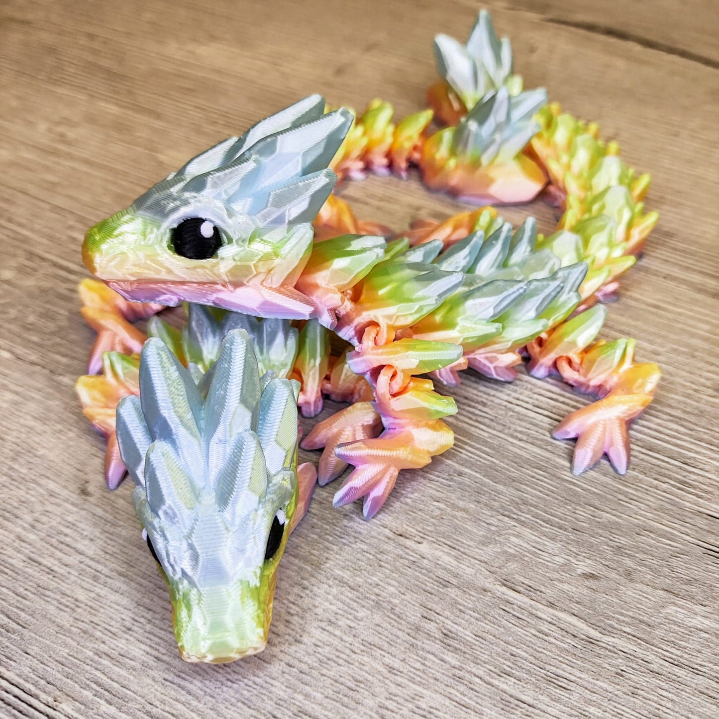 Gemstone Baby Dragon – 3D Printed Fantasy Collectible