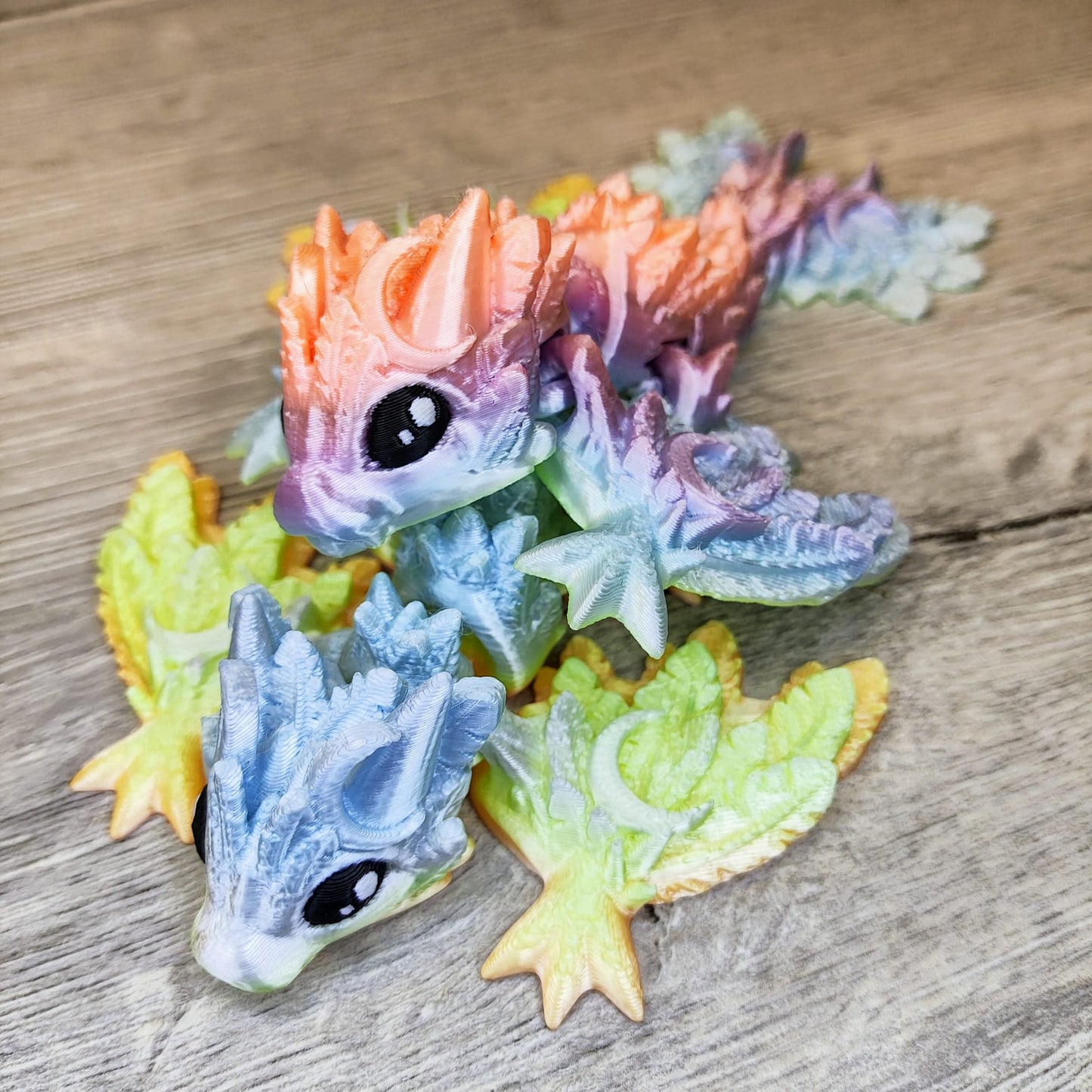 Little Lunar Wyvern – 3D Printed Fantasy Collectible