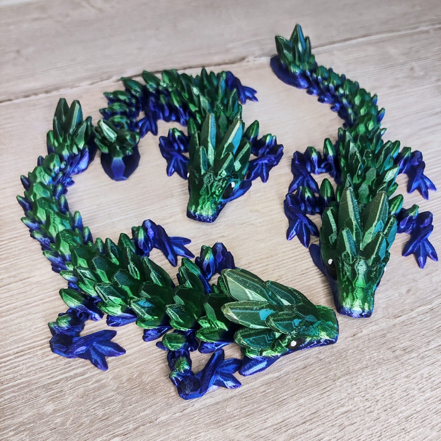 Gemstone Baby Dragon – 3D Printed Fantasy Collectible