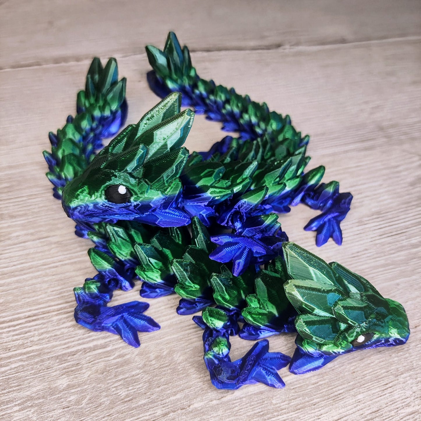 Gemstone Baby Dragon – 3D Printed Fantasy Collectible