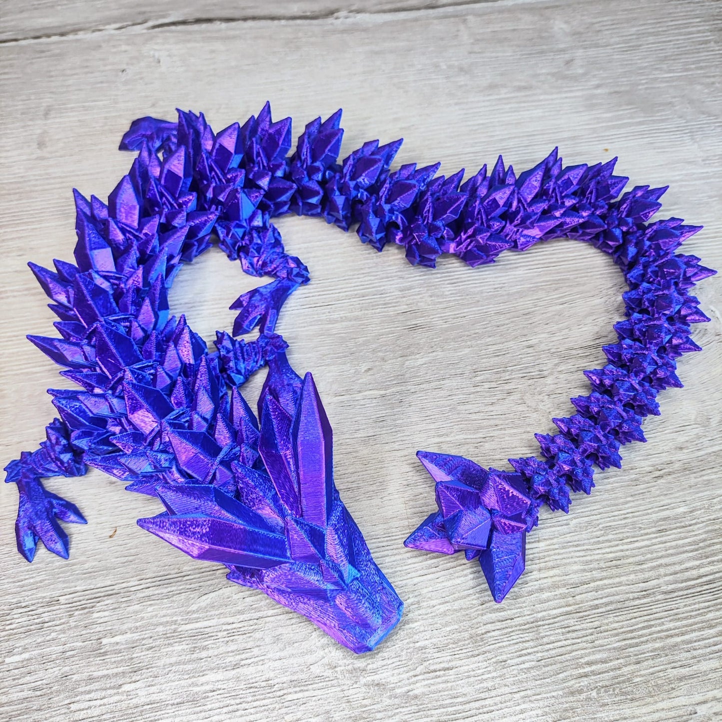 Crystal Dragon – 3D Printed Fantasy Collectible