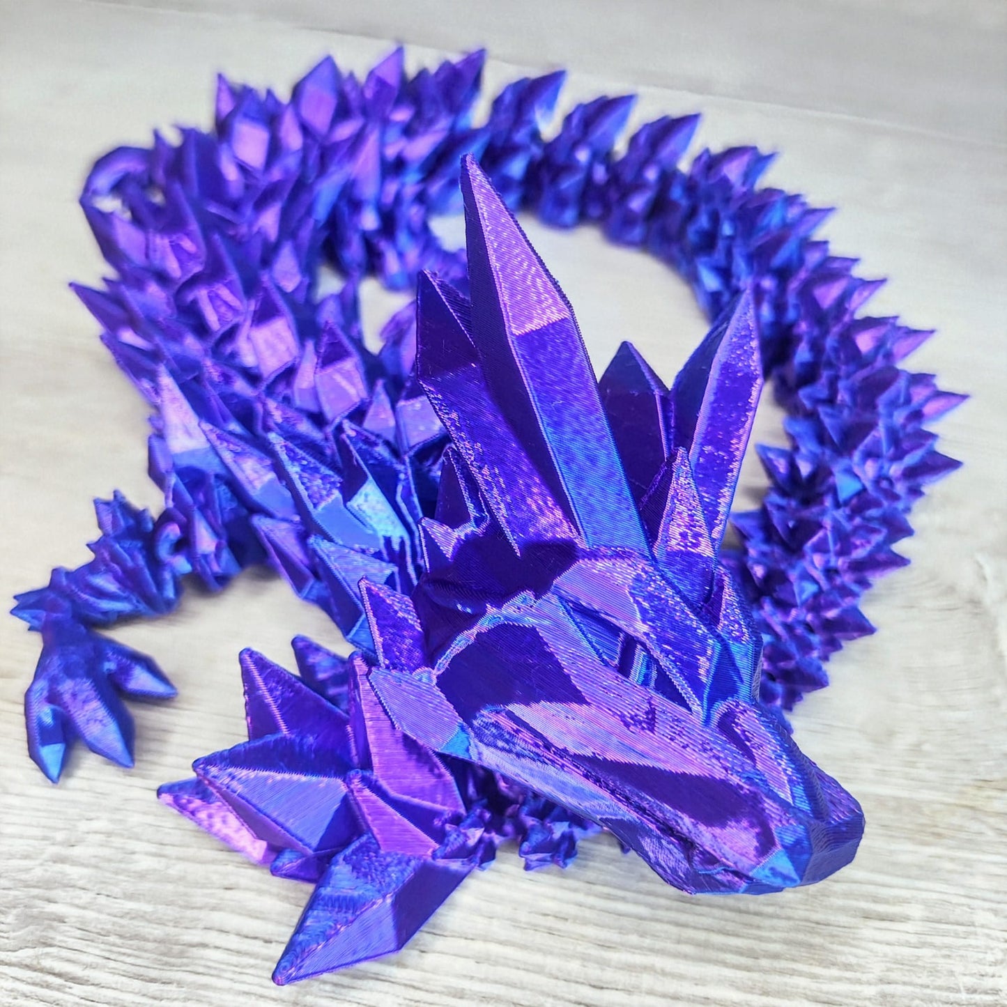 Crystal Dragon – 3D Printed Fantasy Collectible