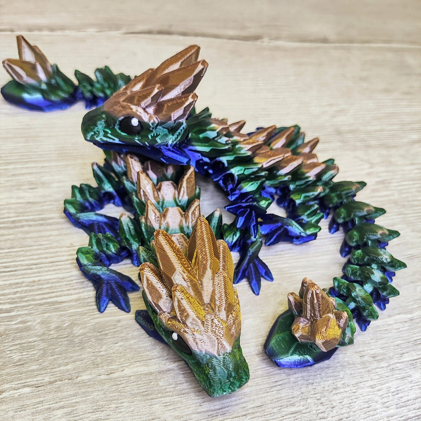 Gemstone Baby Dragon – 3D Printed Fantasy Collectible