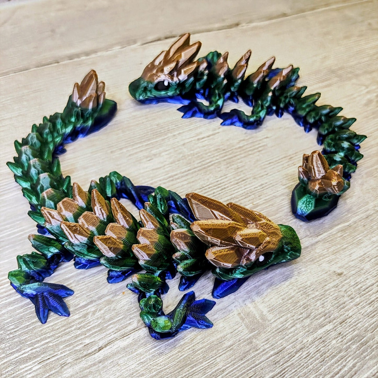 Gemstone Baby Dragon – 3D Printed Fantasy Collectible