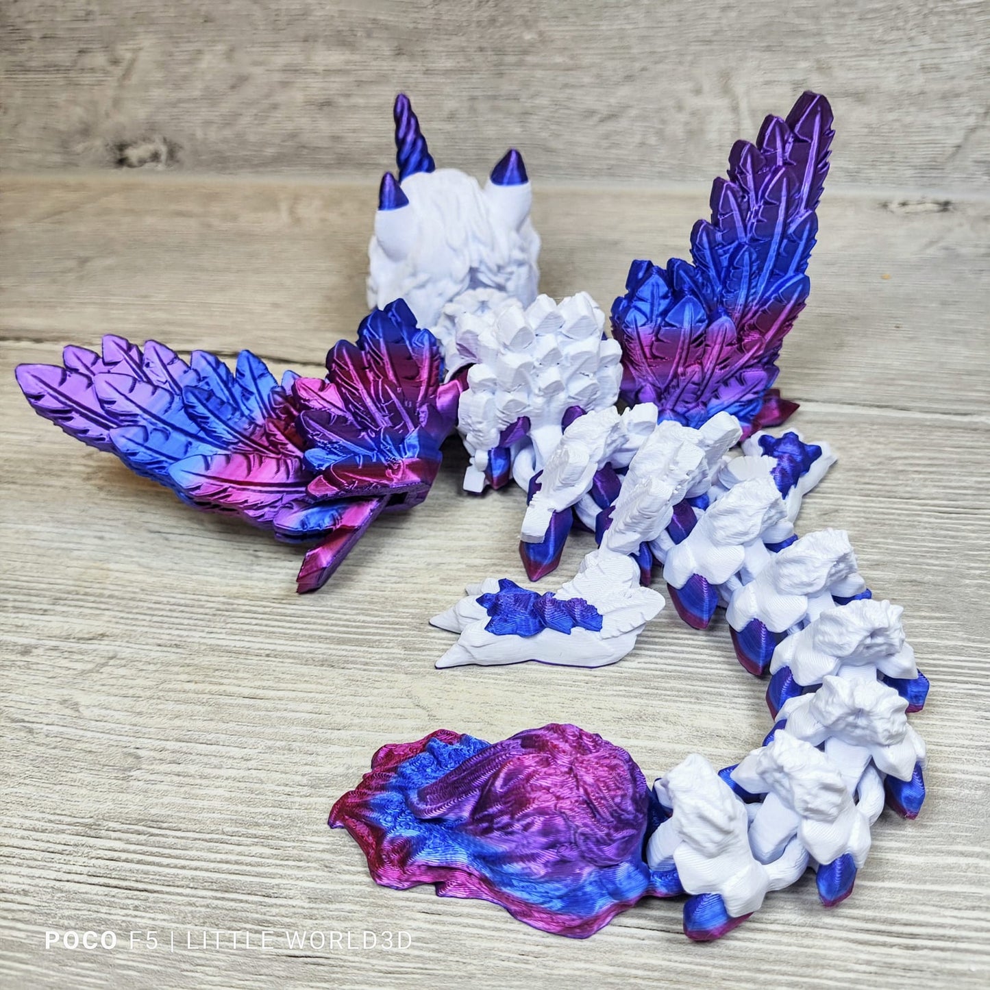 Baby Alicorn Dragon – 3D Printed Fantasy Delight