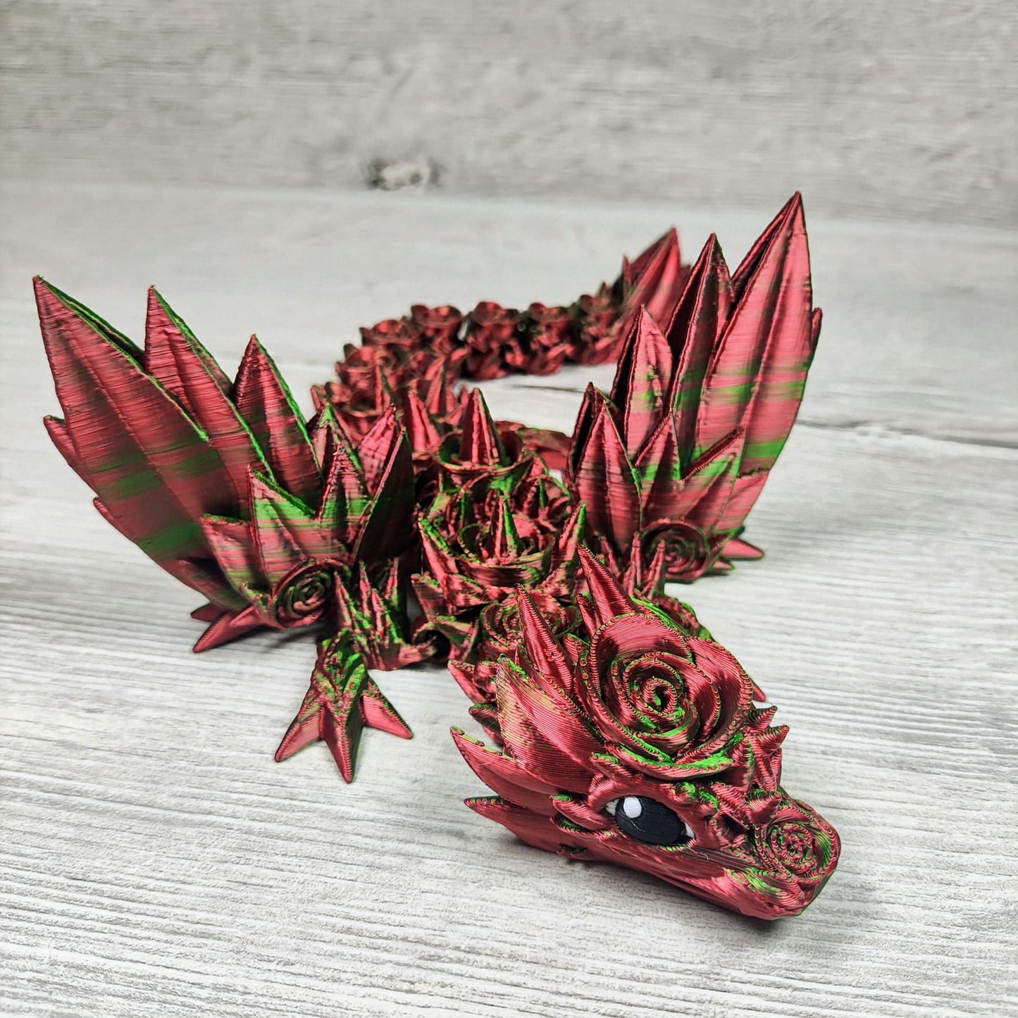 Baby Rose Dragon – A Delicate Fantasy Creation