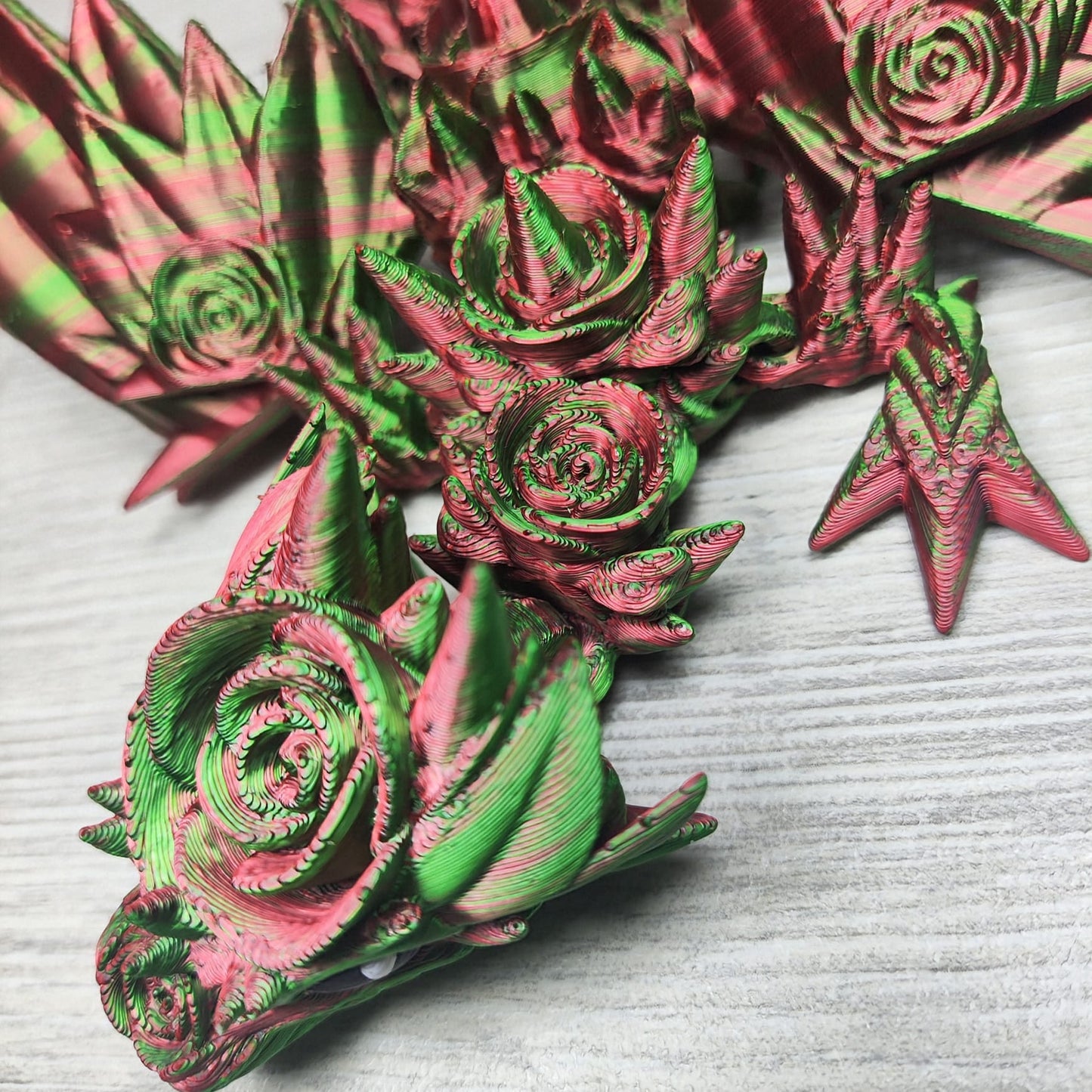 Baby Rose Dragon – A Delicate Fantasy Creation