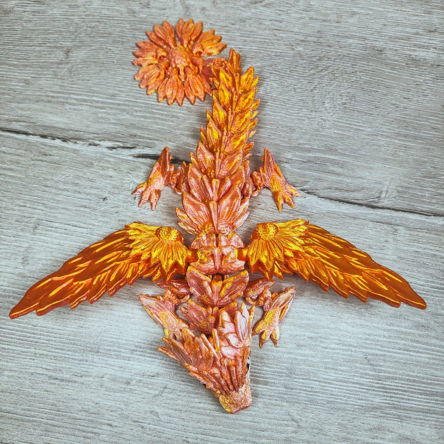 Baby Sunflower Dragon – A Blooming Fantasy Collectible