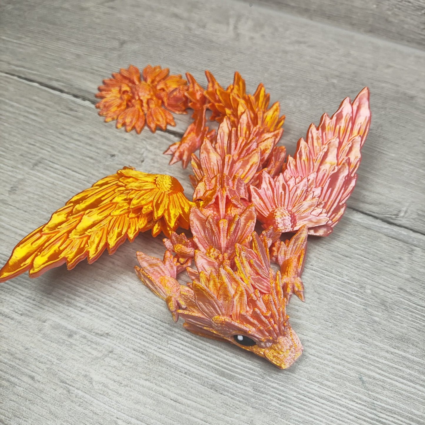 Baby Sunflower Dragon – A Blooming Fantasy Collectible