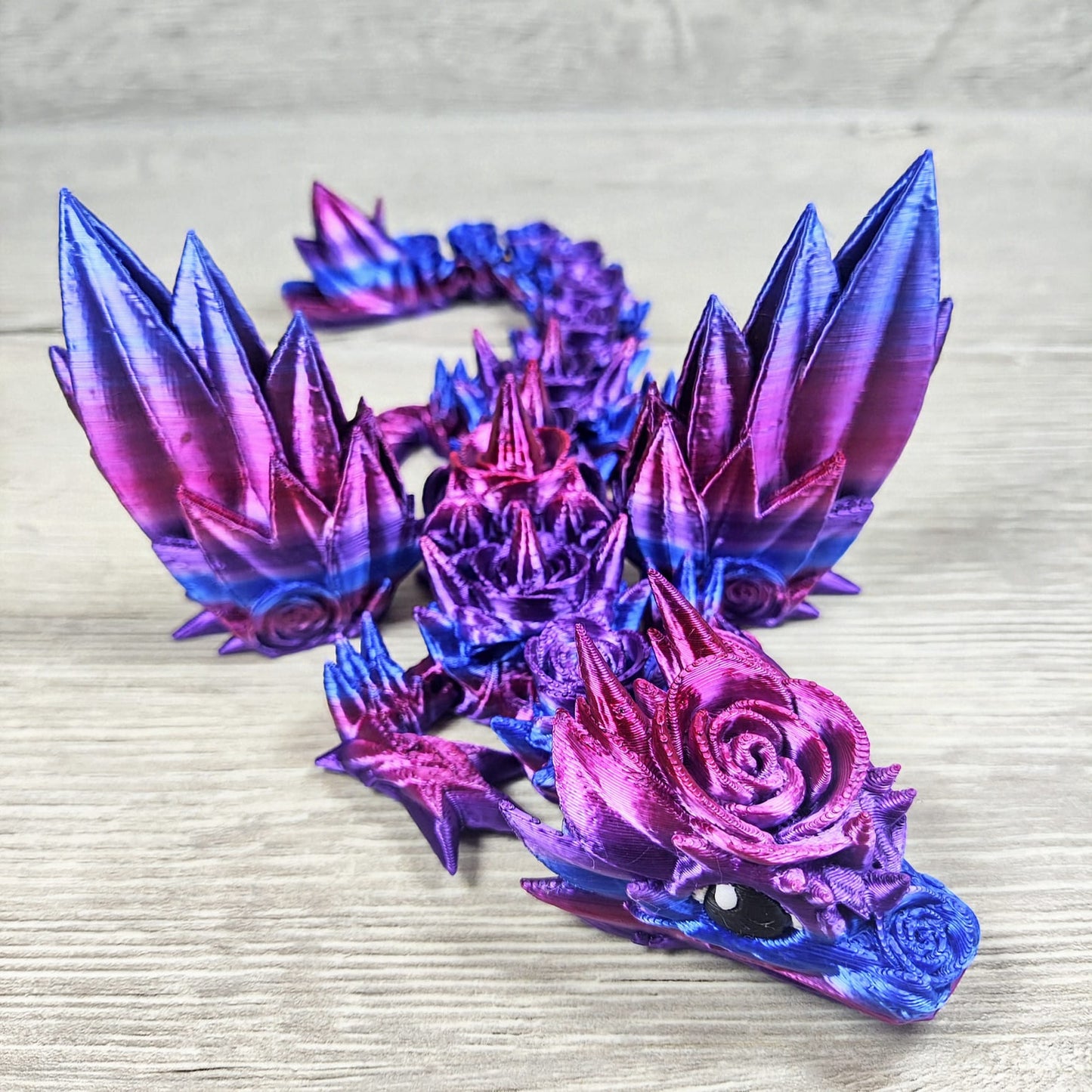 Baby Rose Dragon – A Delicate Fantasy Creation