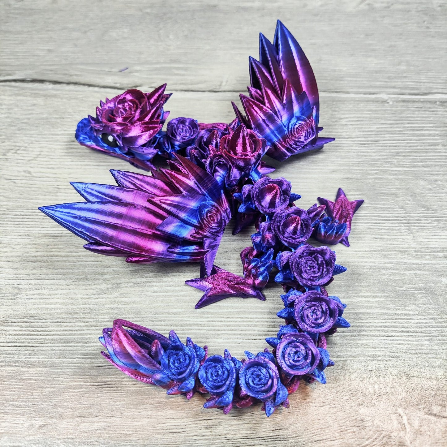 Baby Rose Dragon – A Delicate Fantasy Creation