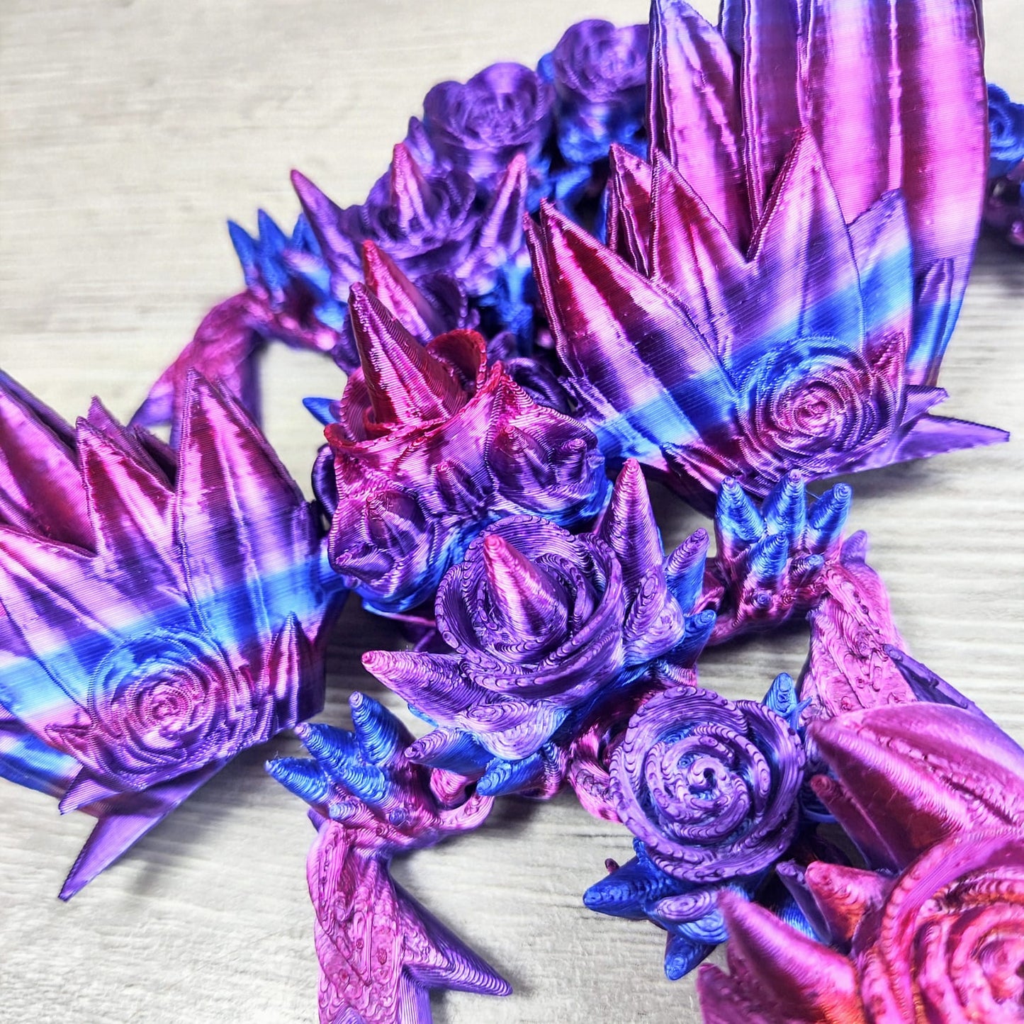 Baby Rose Dragon – A Delicate Fantasy Creation