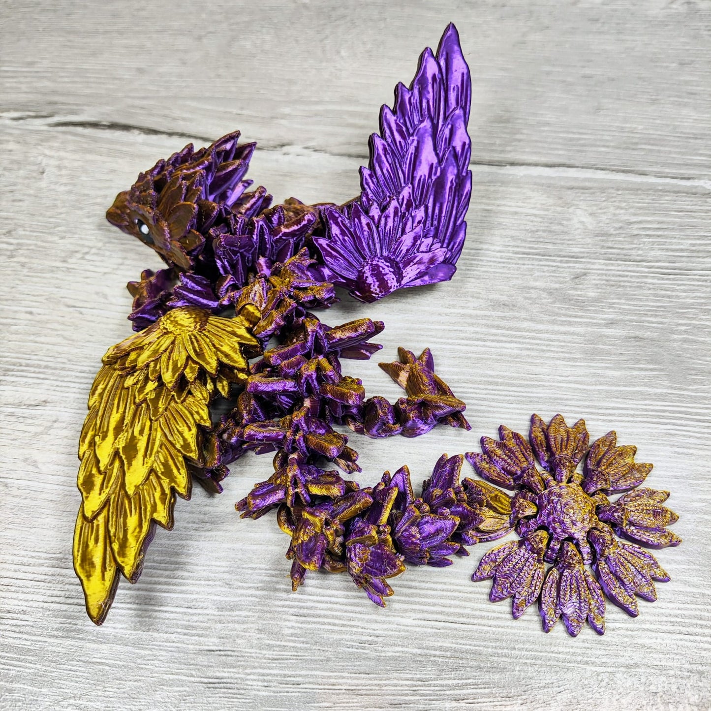 Baby Sunflower Dragon – A Blooming Fantasy Collectible