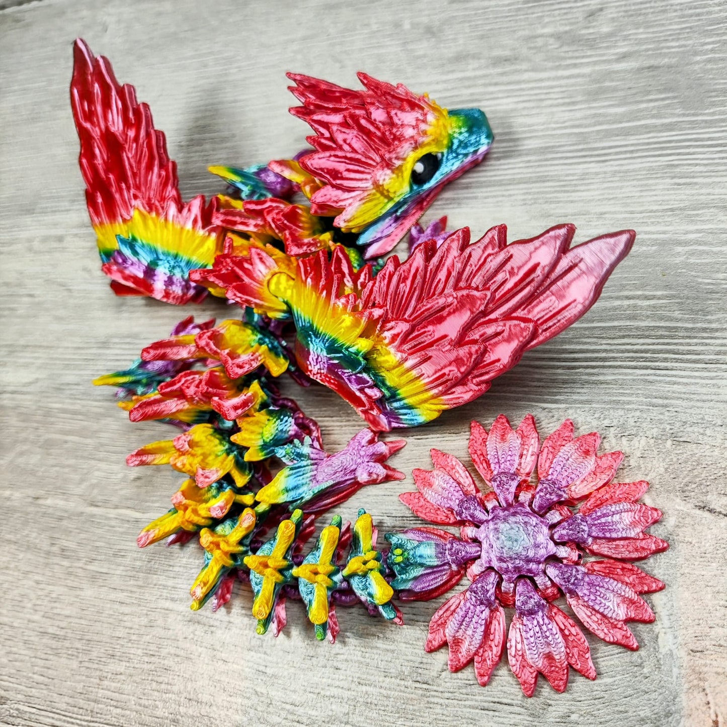 Baby Sunflower Dragon – A Blooming Fantasy Collectible