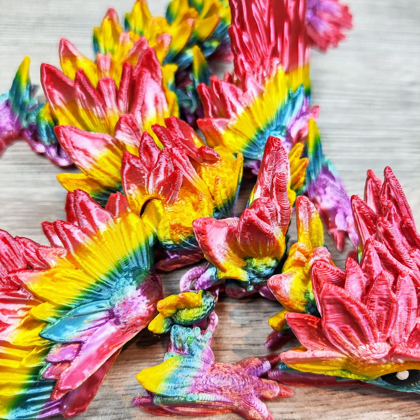 Baby Sunflower Dragon – A Blooming Fantasy Collectible