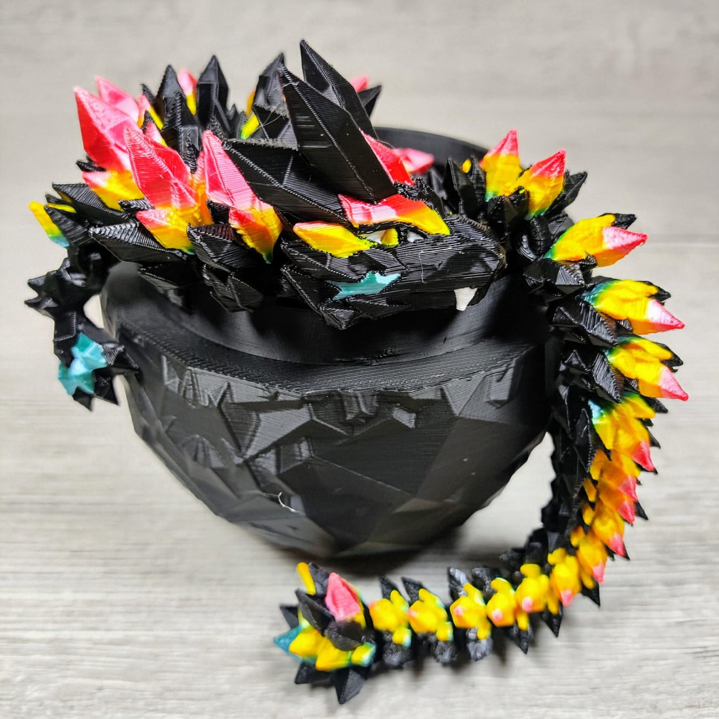 Crystal Dragon in Egg – Black Editions