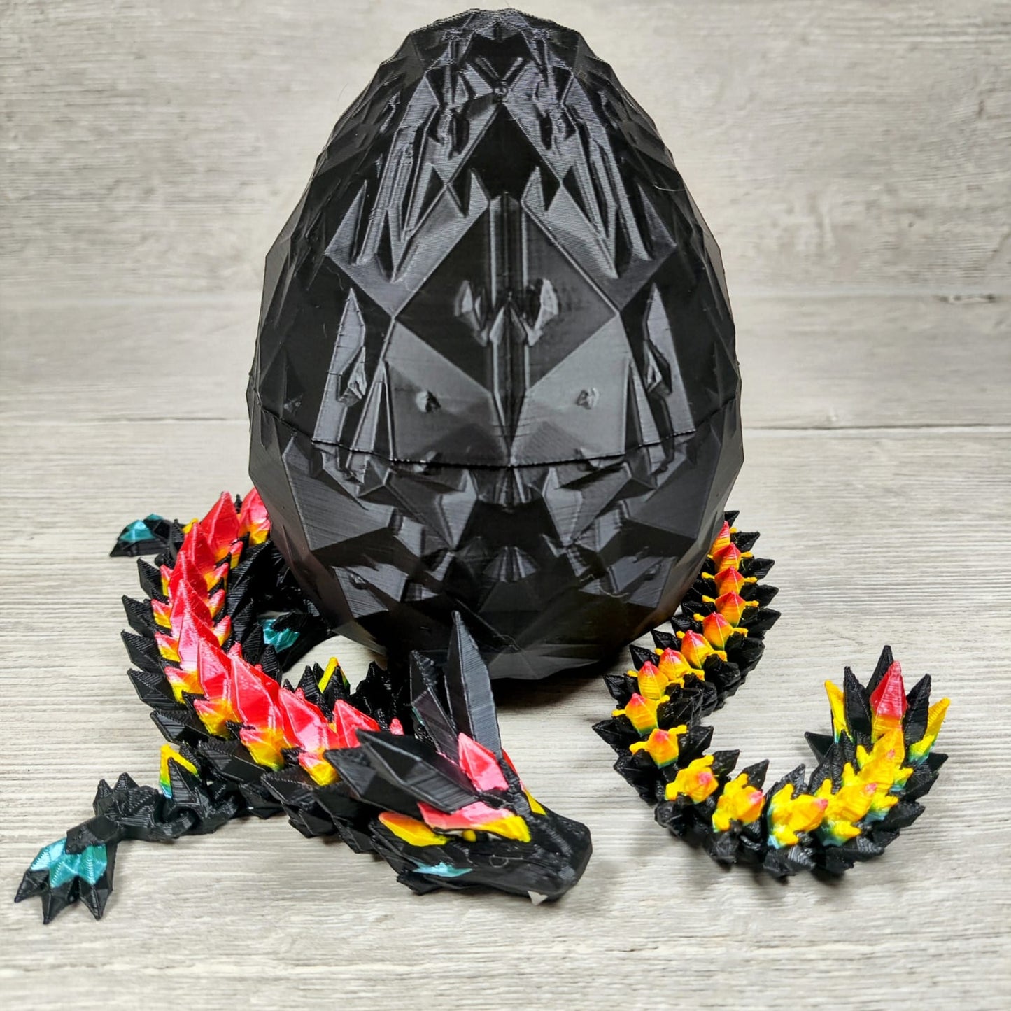 Crystal Dragon in Egg – Black Editions