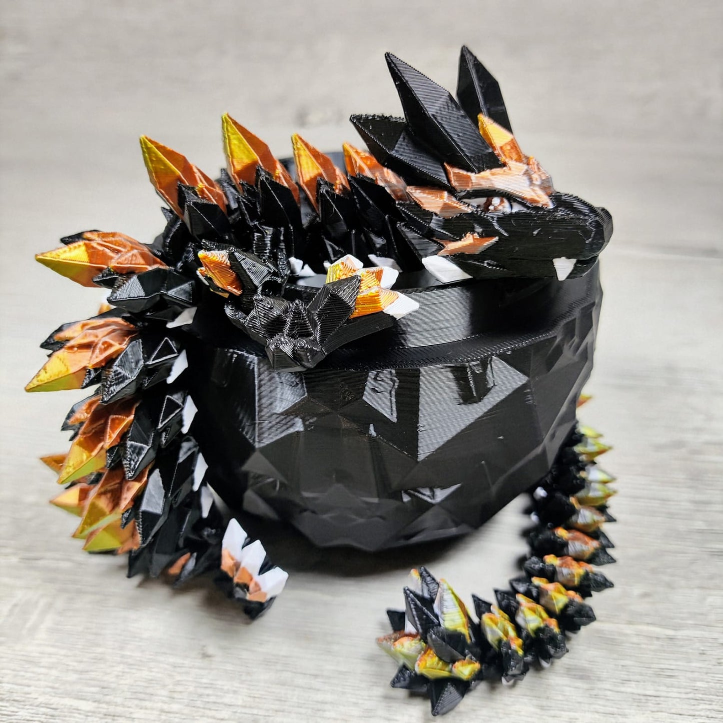 Crystal Dragon in Egg – Black Editions