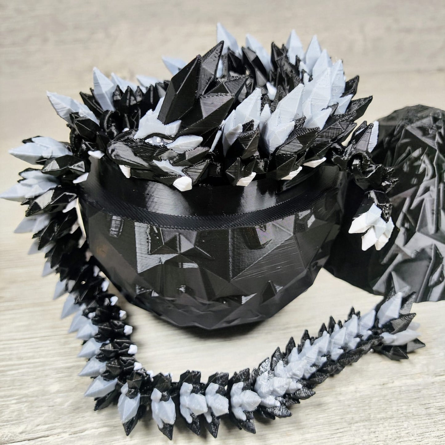 Crystal Dragon in Egg – Black Editions