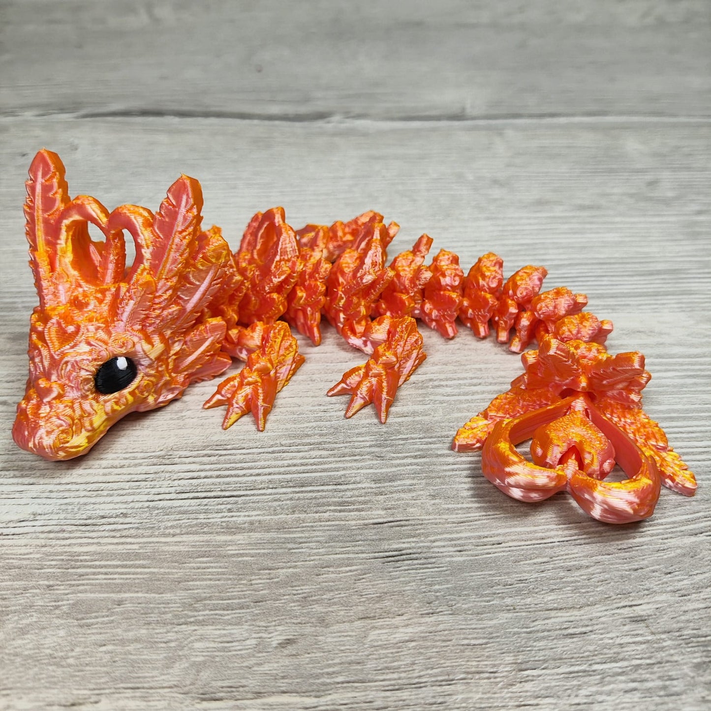 Baby Light Heart Dragon – 3D Printed Articulated Figure