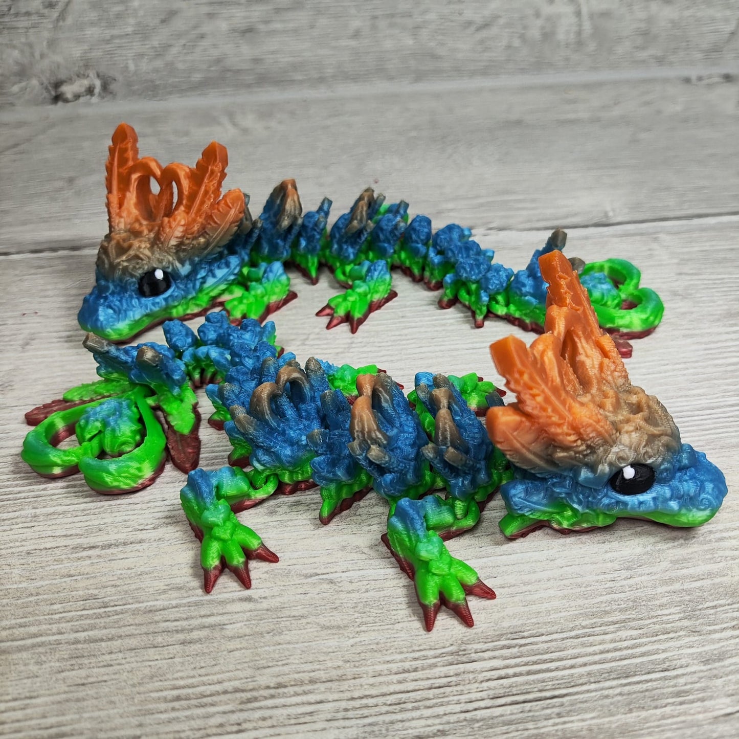 Baby Light Heart Dragon – 3D Printed Articulated Figure