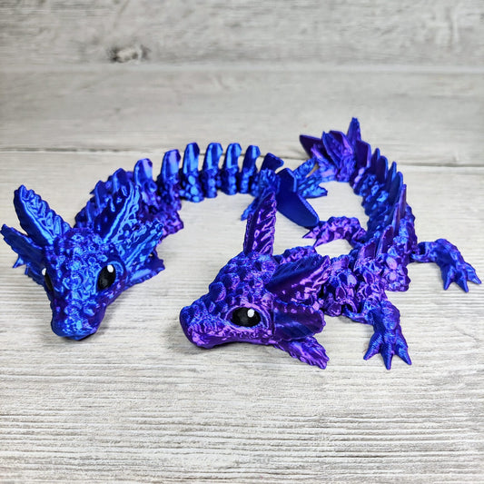 Baby Axolotl Dragon – 3D Printed Articulated Figure