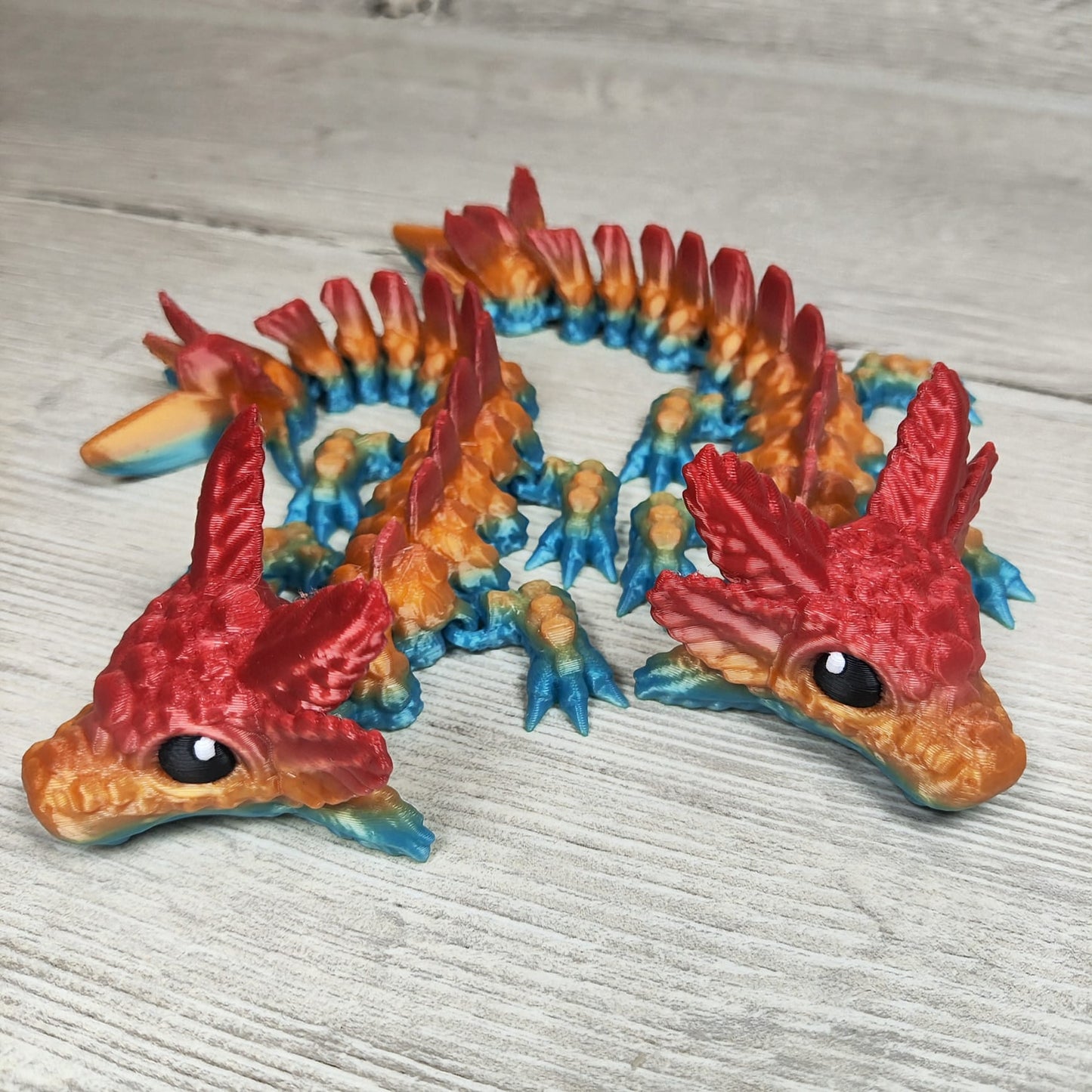Baby Axolotl Dragon – 3D Printed Articulated Figure