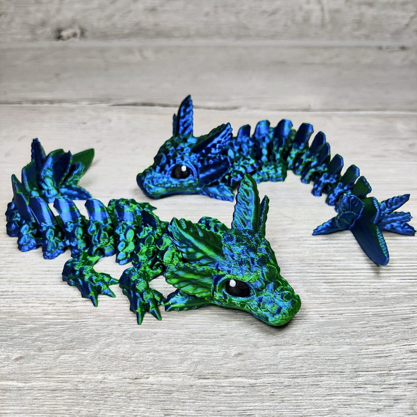 Baby Axolotl Dragon – 3D Printed Articulated Figure