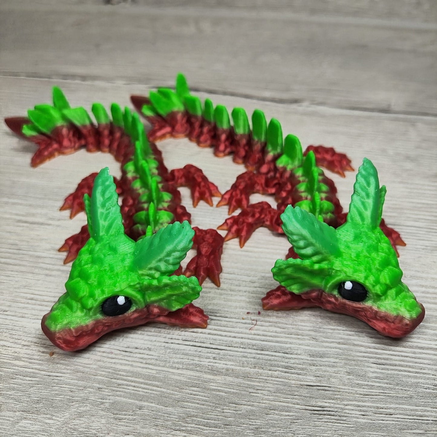 Baby Axolotl Dragon – 3D Printed Articulated Figure