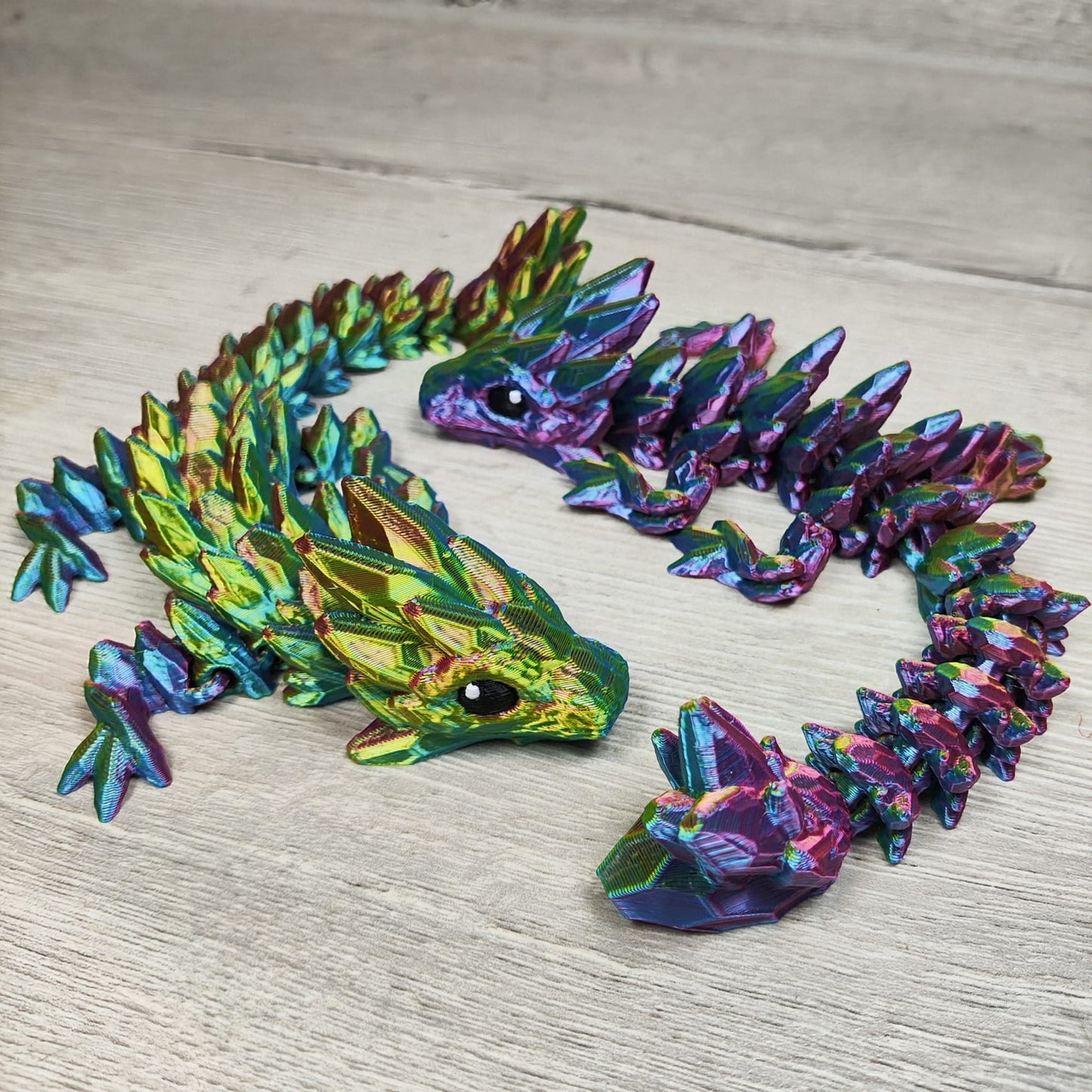 Gemstone Baby Dragon – 3D Printed Fantasy Collectible