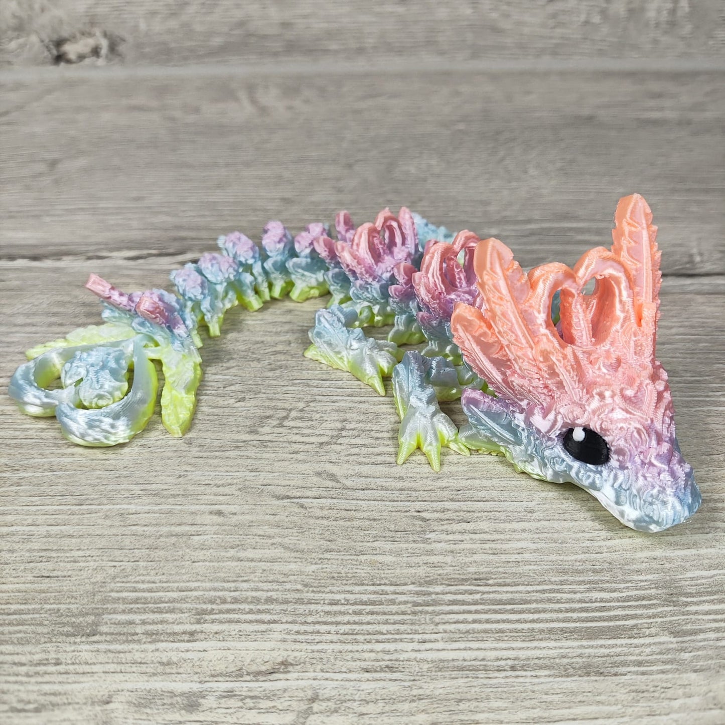 Baby Light Heart Dragon – 3D Printed Articulated Figure