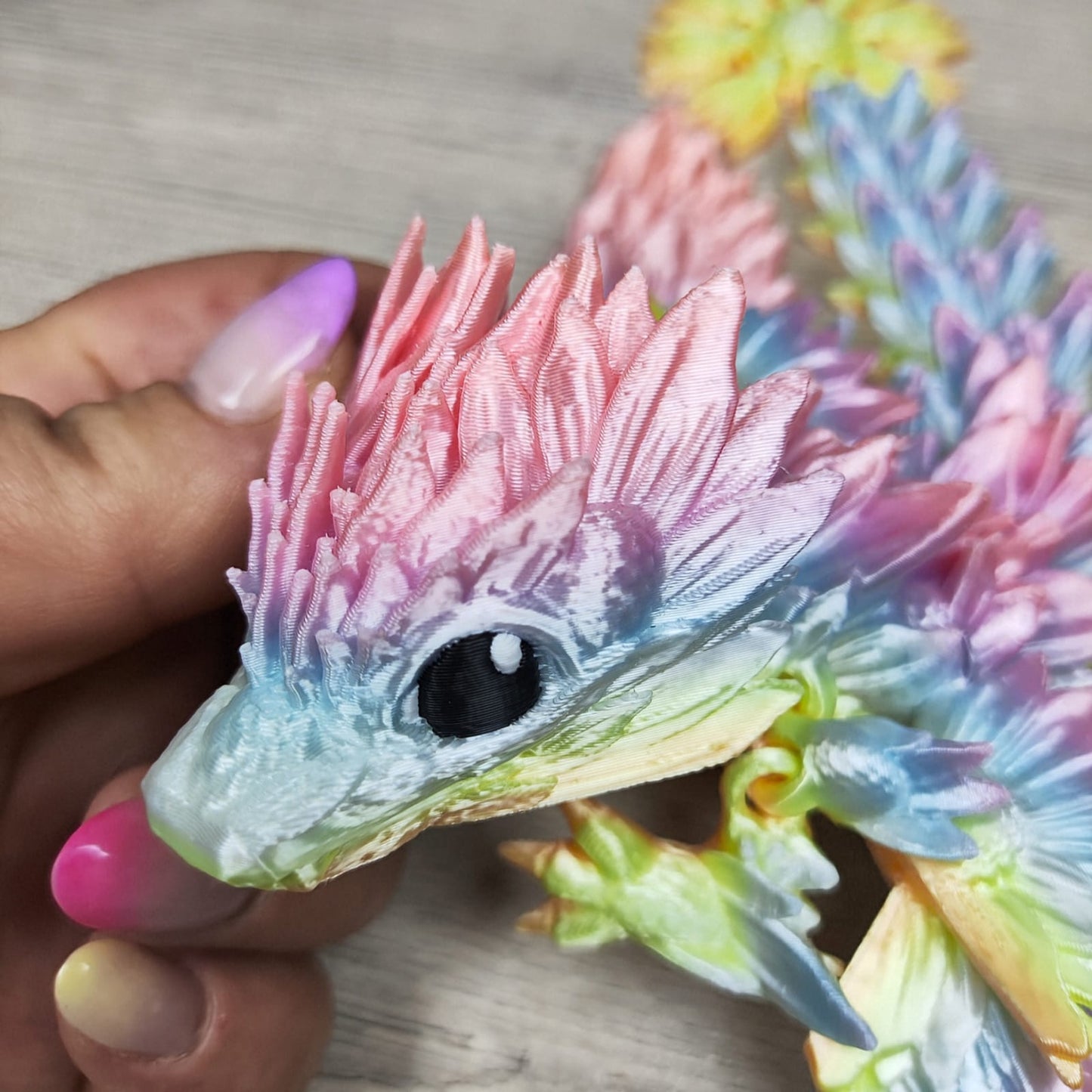 Baby Sunflower Dragon – A Blooming Fantasy Collectible