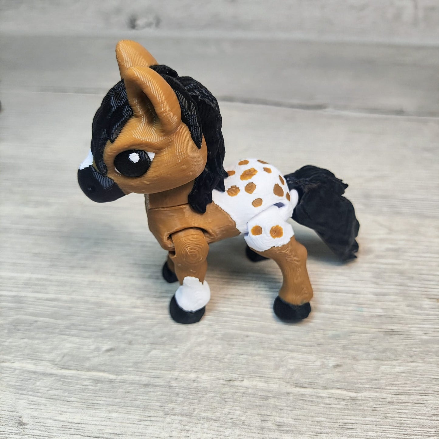 Tiny Horse – 3D Printed Fantasy Figure by Cinderwing3D