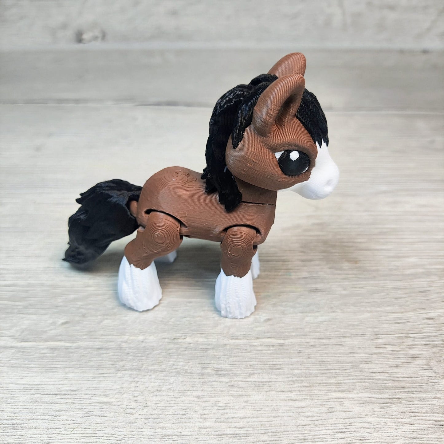 Tiny Horse – 3D Printed Fantasy Figure by Cinderwing3D