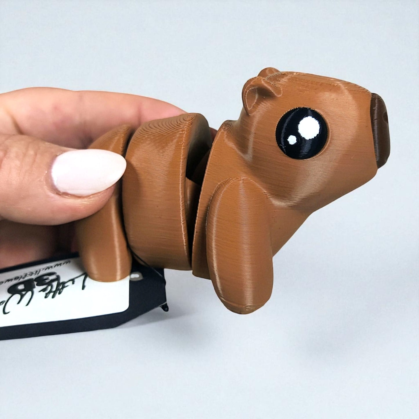Capybara – 3D Printed Collectible by ZOU3D