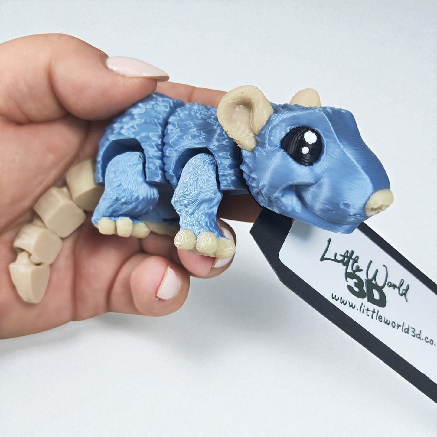 π Articulated Rat Collection β Brown, Grey & White