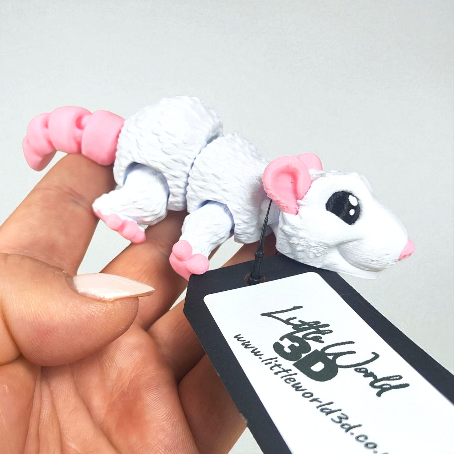 π Articulated Rat Collection β Brown, Grey & White