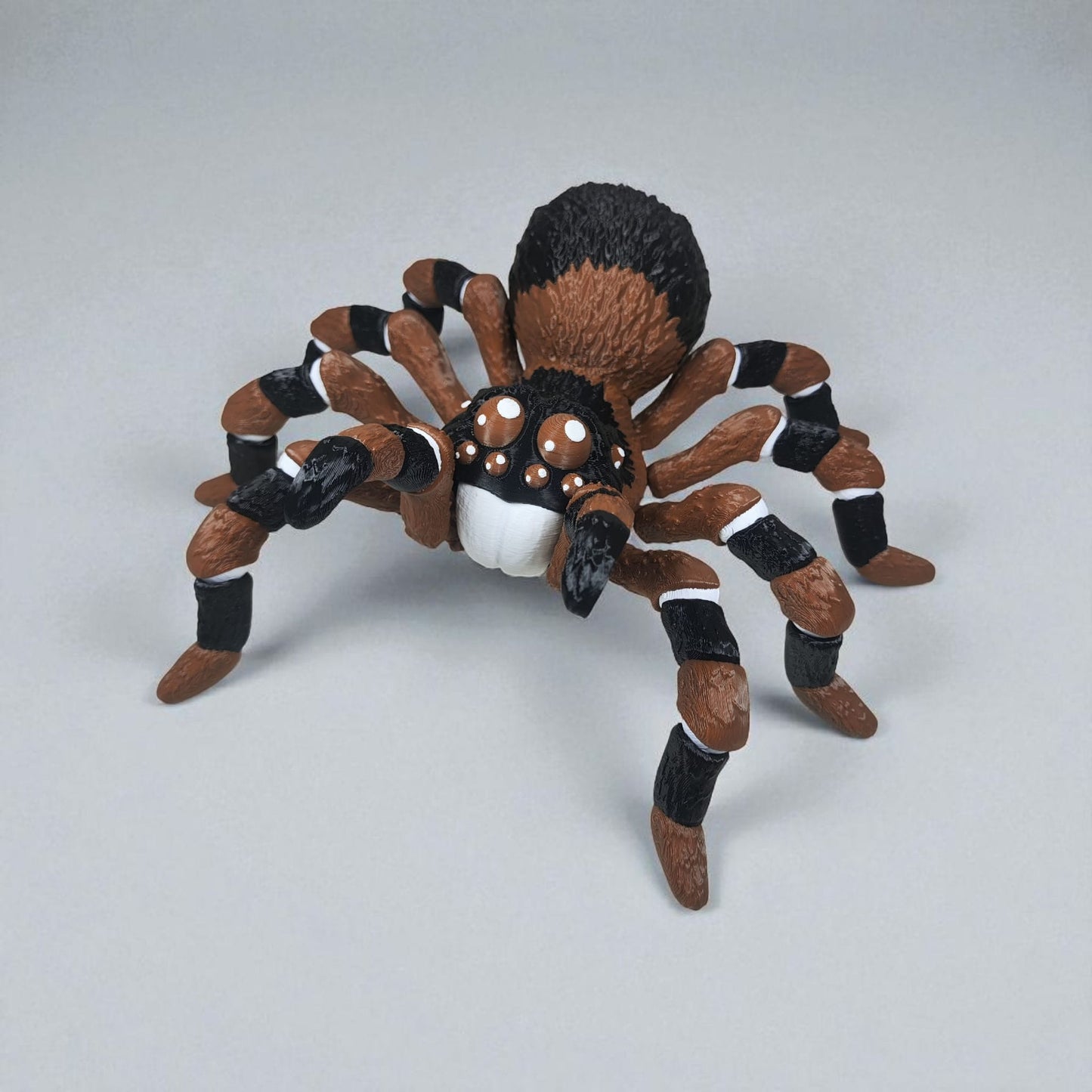 π·οΈ Articulated Tarantula β Brown & Orange Variants