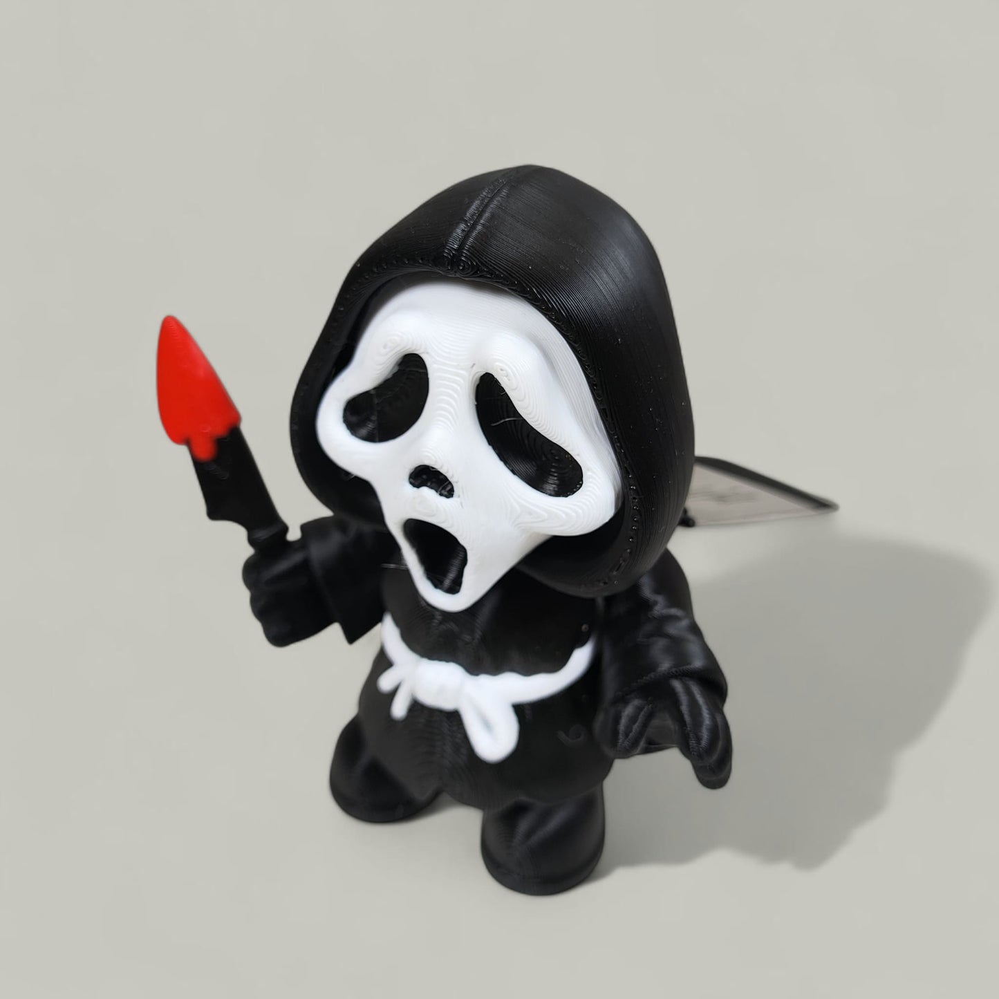🎃 Chibi Ghost Face — Cute & Creepy Halloween Collectable