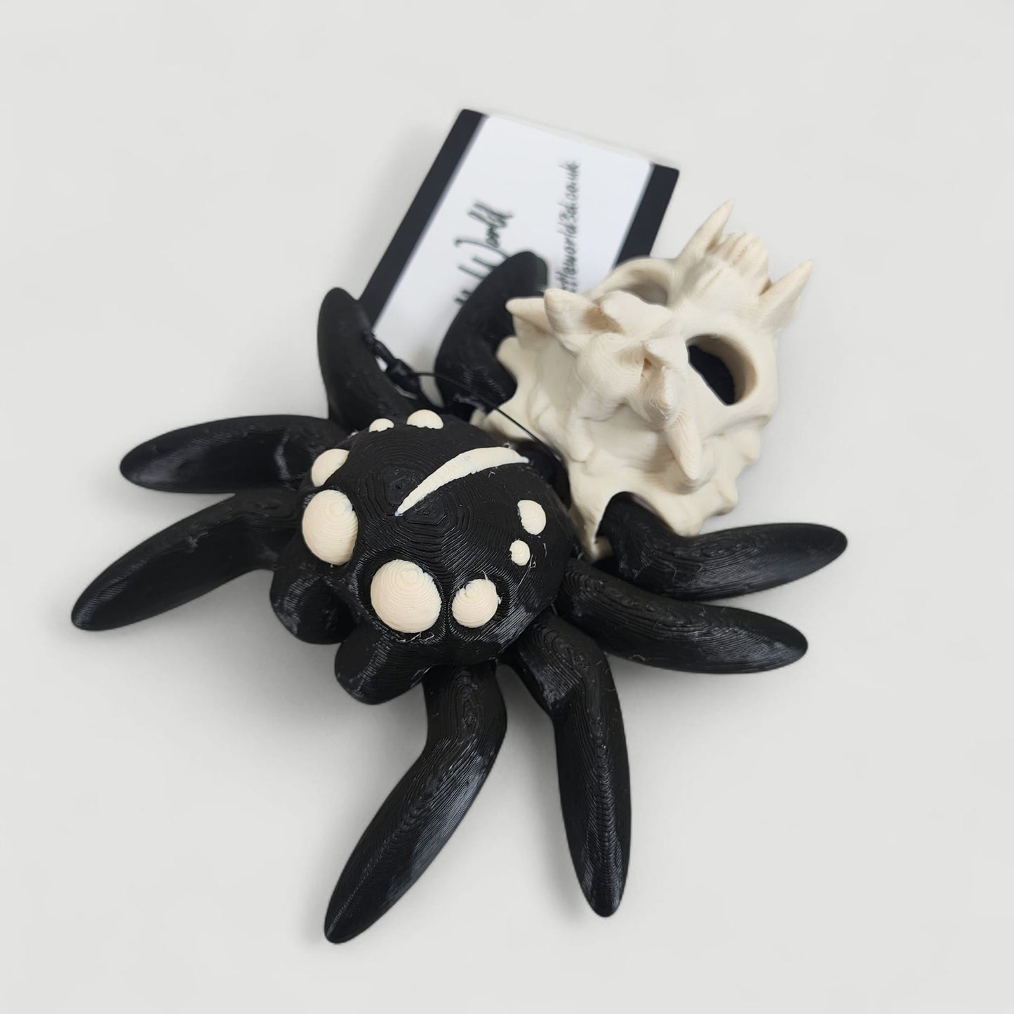 š·š Articulated Skull Spider ā Creepy-Cute Collectable