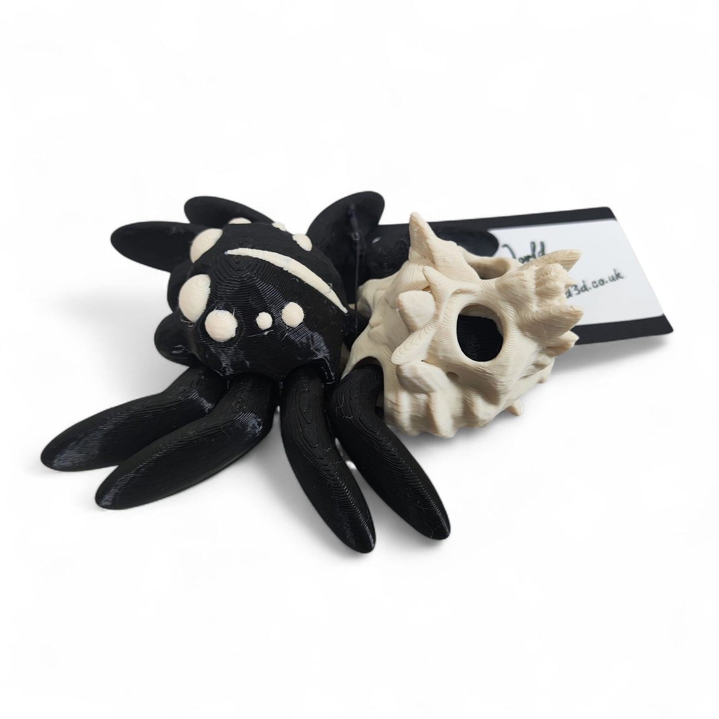 š·š Articulated Skull Spider ā Creepy-Cute Collectable