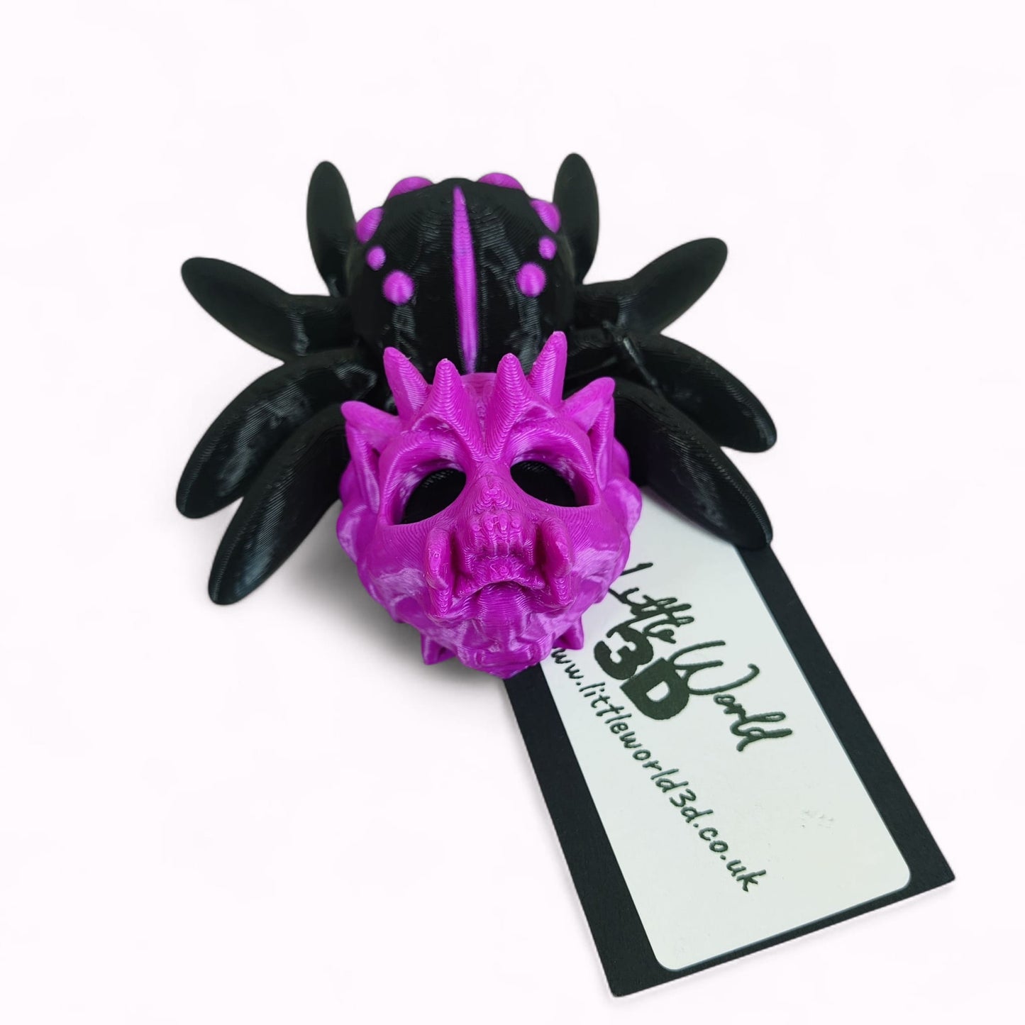 š·š Articulated Skull Spider ā Creepy-Cute Collectable