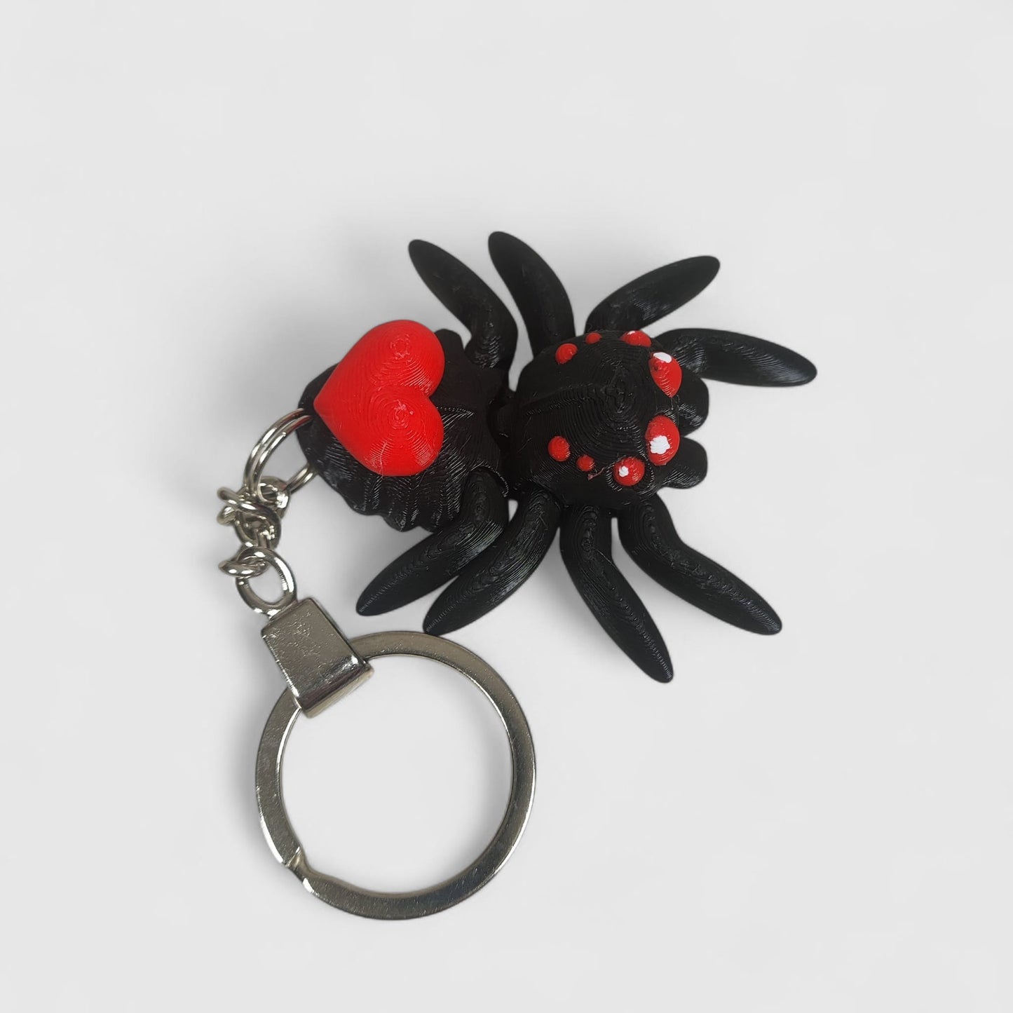 š· Spider Keyring Collection ā Heartback & Mushroomback Editions
